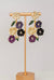 Rosalia Multi color floral earrings