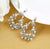 Crystal Water Bridal Earrings.